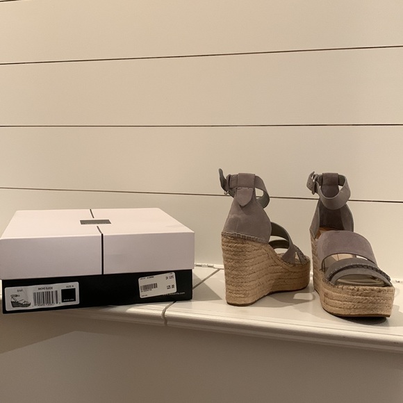 Dolce Vita Grey Espadrille Heel - Picture 9 of 10